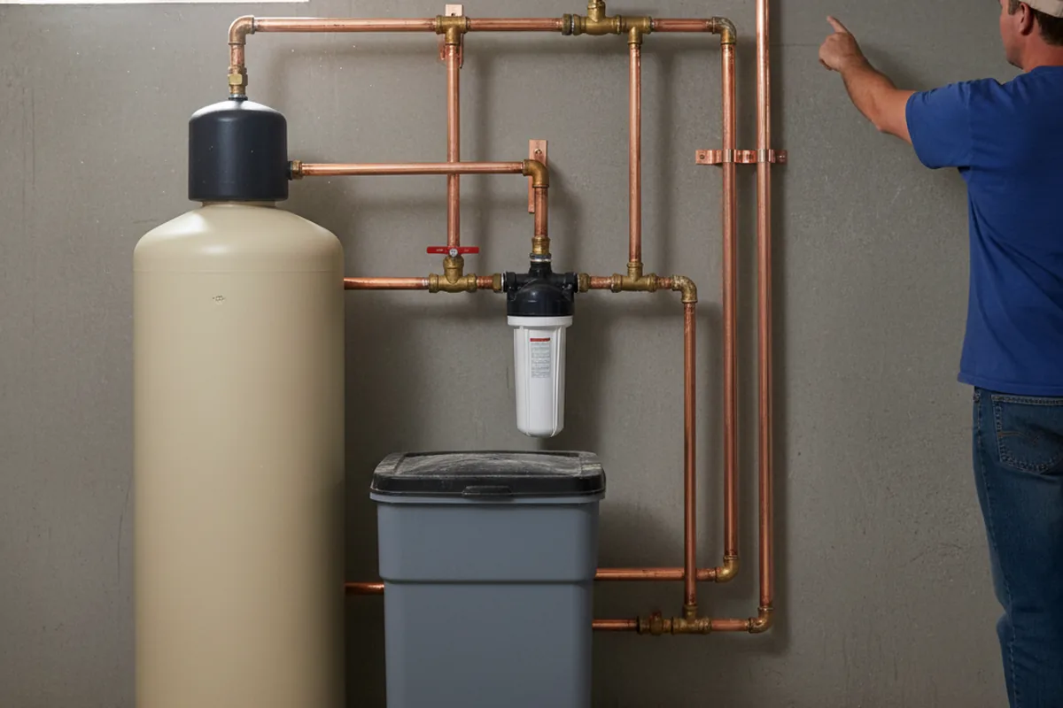 Whole-house water treatment system installed in Mcloud